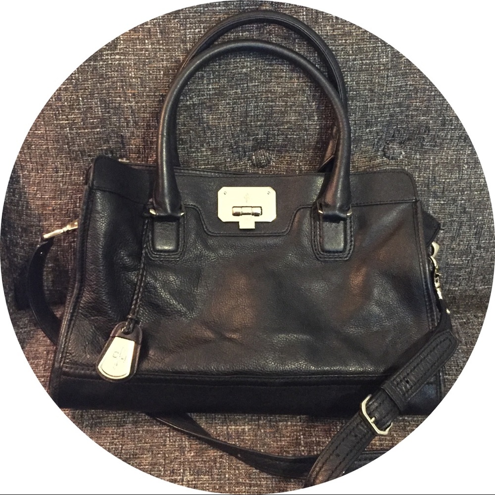 Black Leather Cole Haan bag